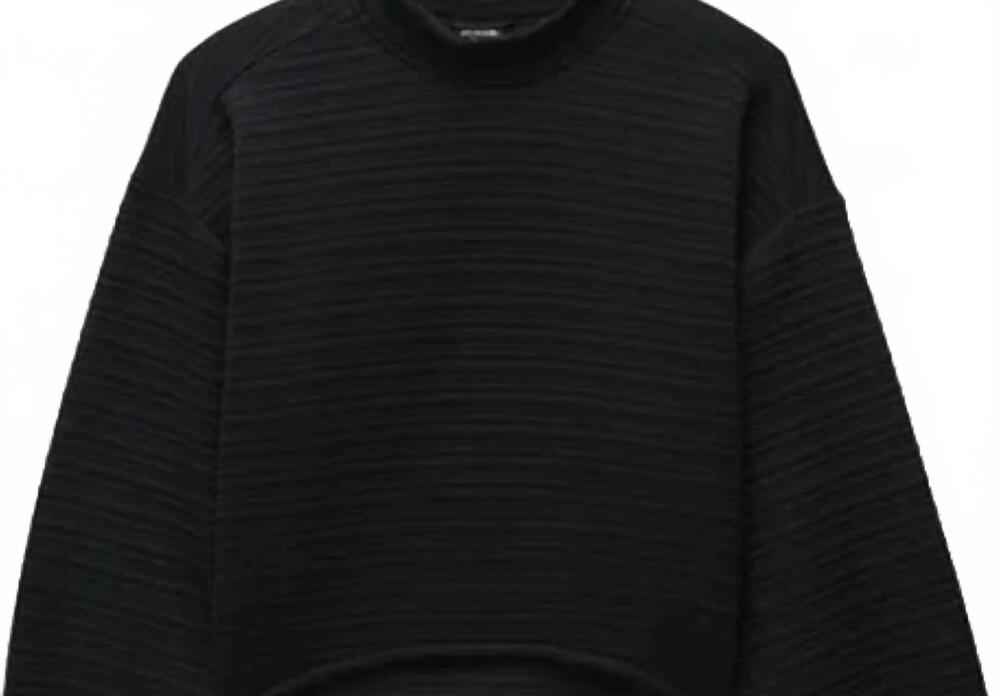 NEW PRANA women's send off pullover in black - Picture 2 of 2